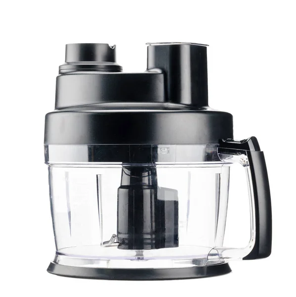 Assembled multi combine bowl for hand blender on the white backg — Stock Photo, Image