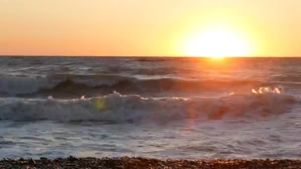 Storm Havet Timelapse — Stockvideo