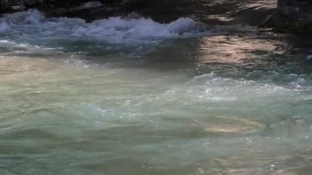 Stormy Current River — Stock Video
