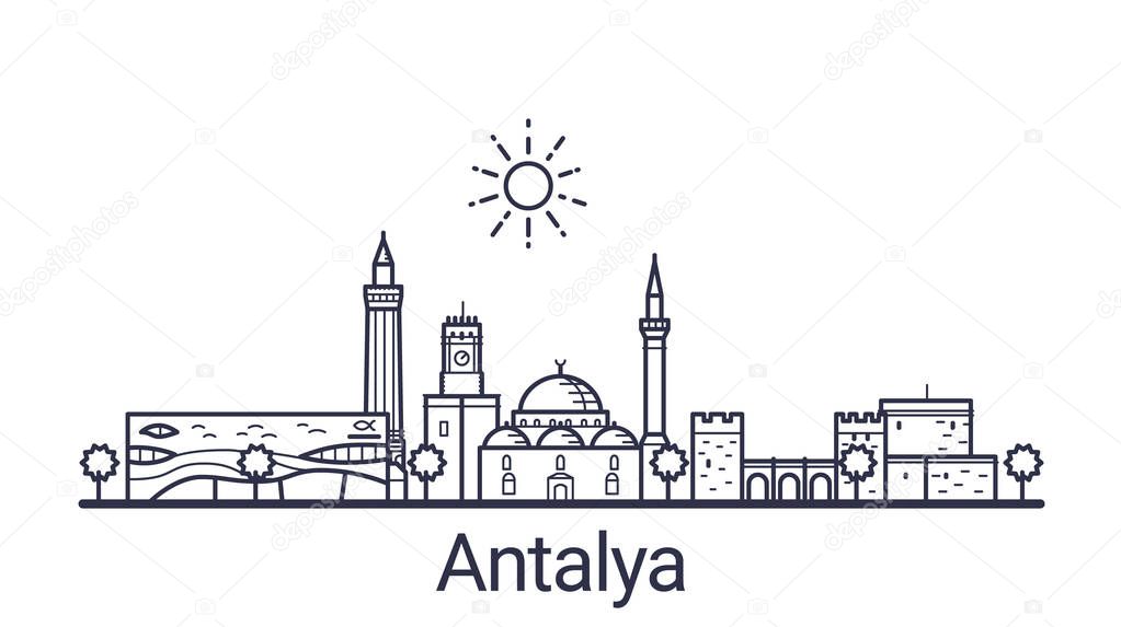 Outline Antalya banner