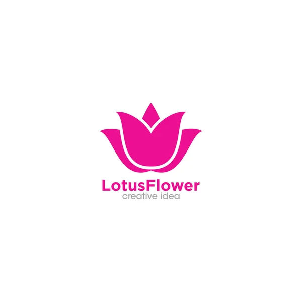 Шаблон Дизайну Логотипів Creative Lotus — стоковий вектор
