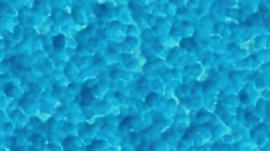 Mavi su sallayarak döngü animasyon / animasyon arka plan video için