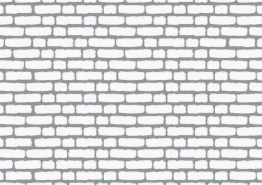 Beyaz tuğla duvar. Arka plan dekorasyon için.