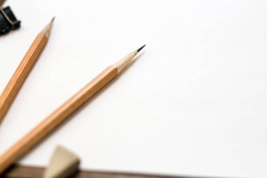 Çizim arka planı. Kağıt, kalem.