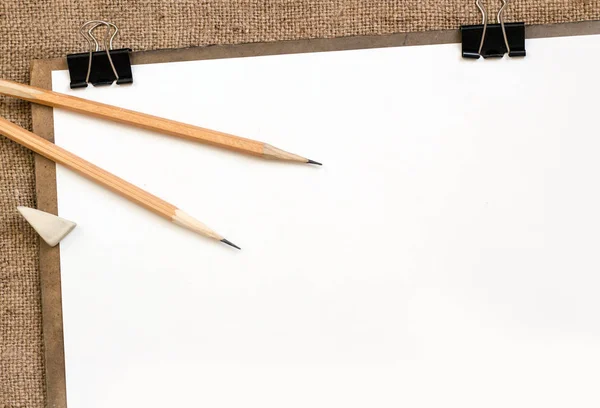 Tło Dla Rysunku Papier Ołówki — Zdjęcie stockowe