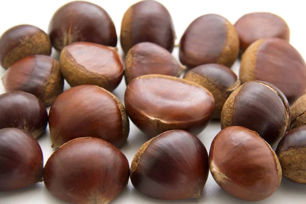 Esta Uma Foto Chestnuts Japão Isso Chama Kuri Arranhões Escurecimento — Fotografia de Stock
