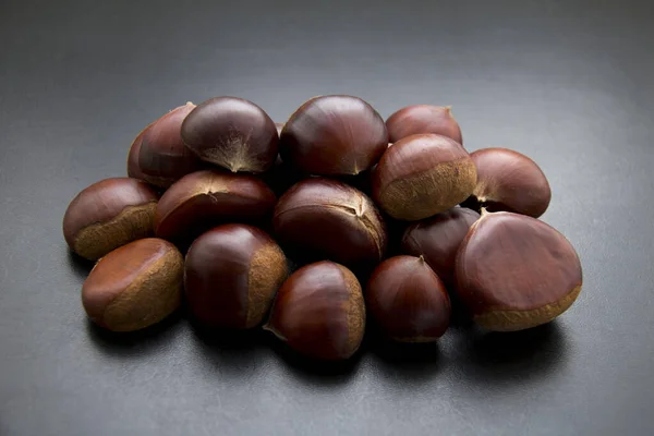 Esta Uma Foto Chestnuts Japão Isso Chama Kuri Arranhões Escurecimento — Fotografia de Stock