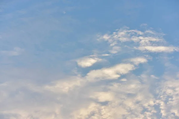 Céu Nuvens São Bonitas Como Uma Imagem Fundo — Fotografia de Stock