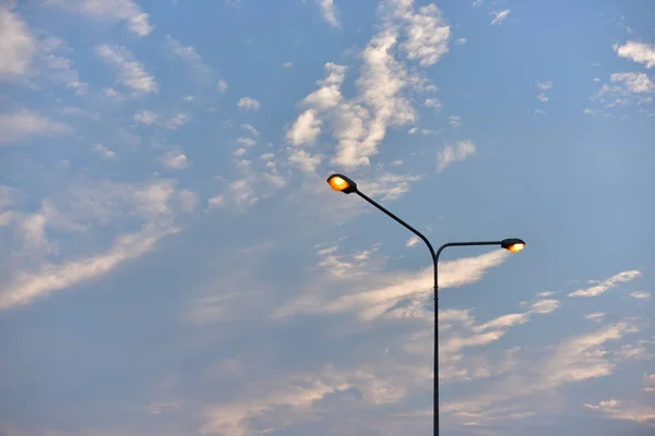 Ciel Nuages Sont Beaux Comme Une Image Fond — Photo