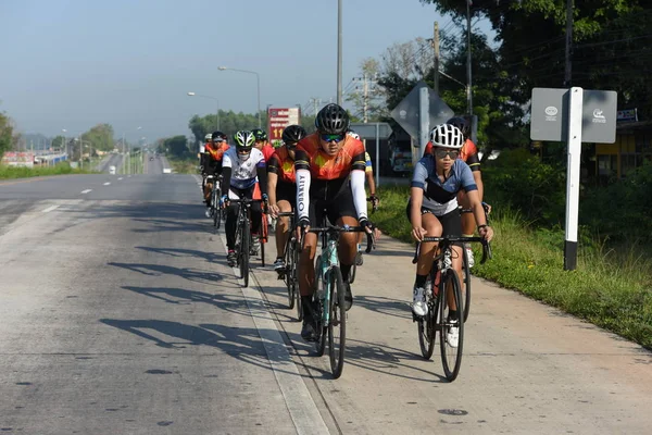 Amateur Cycliste Ils Participent Programme Bienfaisance Pour Les Enfants Ayant — Photo