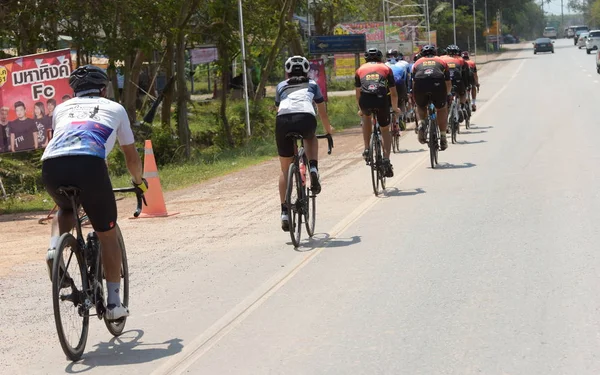 Amateur Cycliste Ils Participent Programme Bienfaisance Pour Les Enfants Ayant — Photo