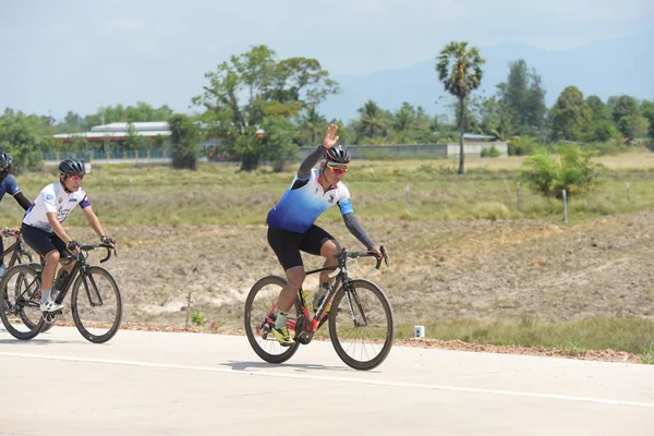 Ciclista Amador Eles Competem Programa Caridade Para Crianças Com Deficiência — Fotografia de Stock