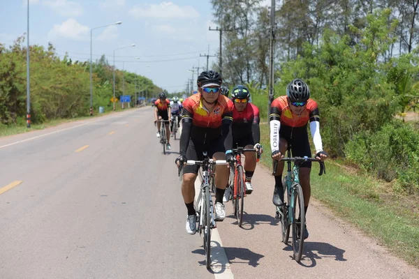 Amateur Cycliste Ils Participent Programme Bienfaisance Pour Les Enfants Ayant — Photo