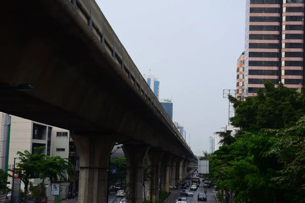 Grande Cidade Moderna Tailândia — Fotografia de Stock