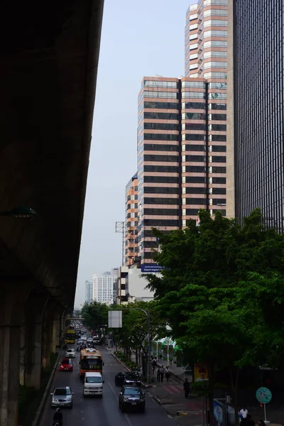 Grande Cidade Moderna Tailândia — Fotografia de Stock