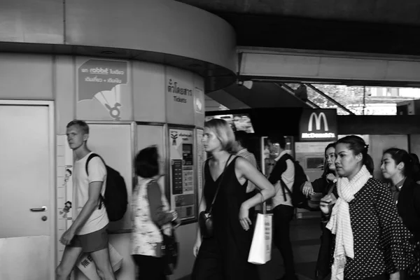 지하철을 사람들의 — 스톡 사진