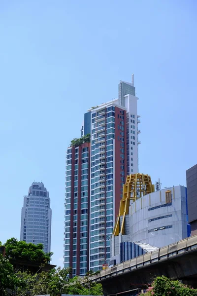 Vista Moderna Cidade Tailândia — Fotografia de Stock