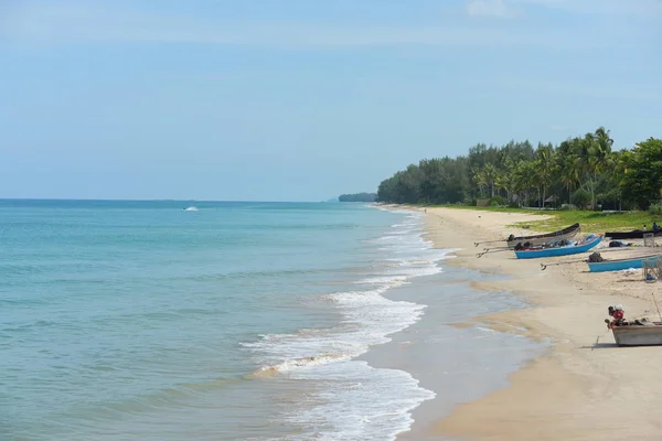 Beautiful Beach Clear Water Beautiful Beaches Waves Sunny Day — Stock Photo, Image