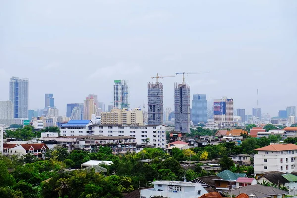 City View Buildings Big Cities Transportation City Beautiful Architecture — Stock Photo, Image