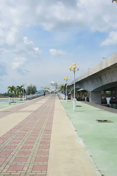 Hav Och Himmel Visa Sarasin Bridge Phuket Thailand — Stockfoto