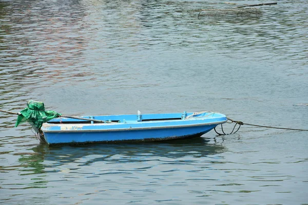 Bateaux Pêche Bateaux Anciens Port Pêche Chonburi Thaïlande — Photo