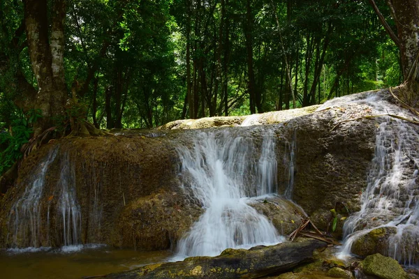 Warterfall Karnchanaburi Province Thailand — Stock Photo, Image