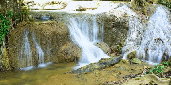 Warterfall Karnchanaburi Province Thailand Warterfall Inthailand — Stock Photo, Image