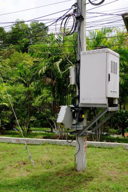 Tayland orman elektrik iletimi