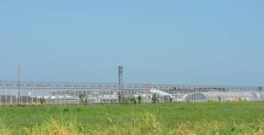 Tayland 'daki havalimanı manzarası 