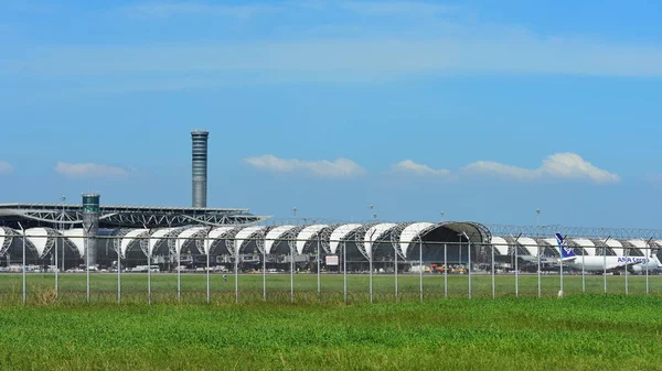 Vista Del Edificio Del Aeropuerto Tailandia Concepto Viaje —  Fotos de Stock