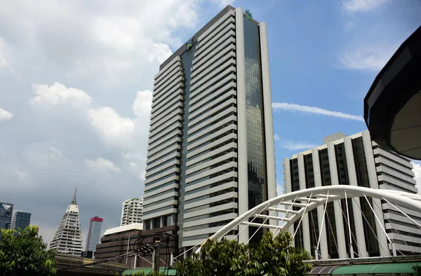 Ciudad Moderna Centro Durante Día — Foto de Stock