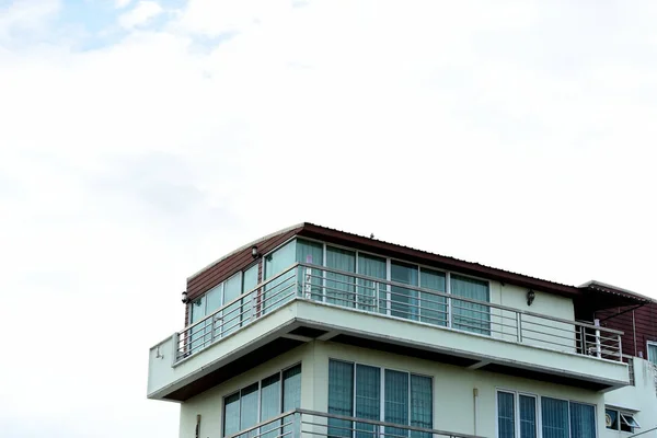 Modern Building Sky Background — Stock Photo, Image