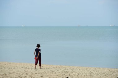 26 Mayıs 2019 - Tayland: İnsanlar deniz sahillerinde dinleniyor