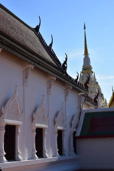 Blick Auf Antike Buddhistische Tempel Bei Tag — Stockfoto