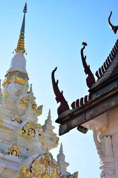 Vue Ancien Temple Bouddhiste Jour — Photo