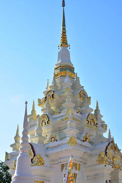 Pohled Chrám Starověkých Buddhistů Dne — Stock fotografie