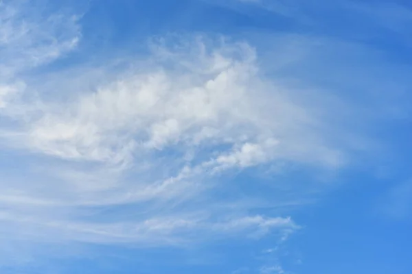 Blue Cloudy Sky Background Copy Space — Stock Photo, Image