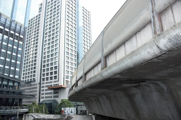 Vista Cidade Arquitetura Moderna Conceito Urbano — Fotografia de Stock