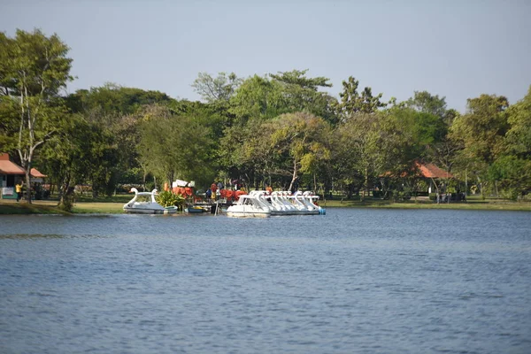 Barcos Costa Rio Parque — Fotografia de Stock