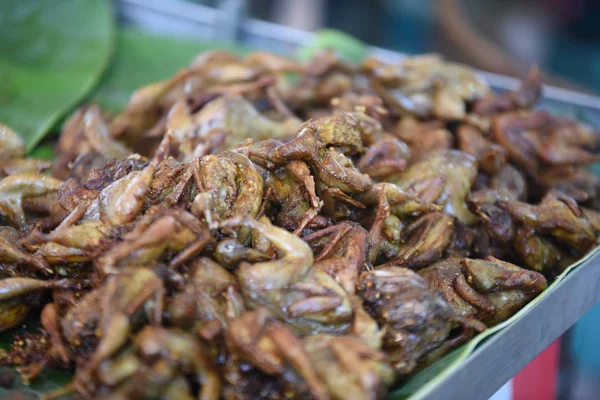 Tutup Dari Makanan Tradisional Asia Yang Dipajang — Stok Foto