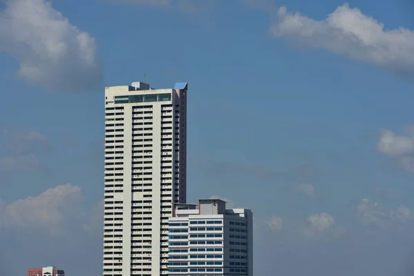 Flygfoto Över Modern Stad — Stockfoto