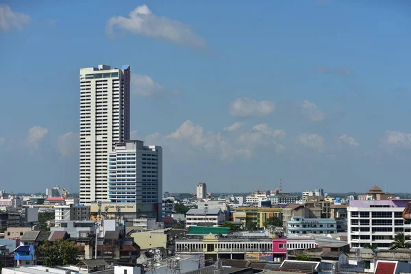 Vista Aérea Ciudad Moderna —  Fotos de Stock