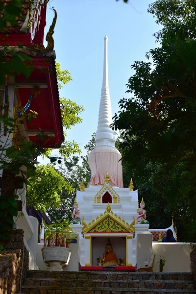 Detaljer Buddhistiskt Tempel Thailand — Stockfoto