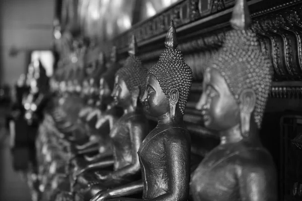 Estatua Oro Buddha Templo Tailandia — Foto de Stock