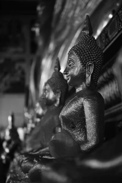 Estatua Oro Buddha Templo Tailandia — Foto de Stock