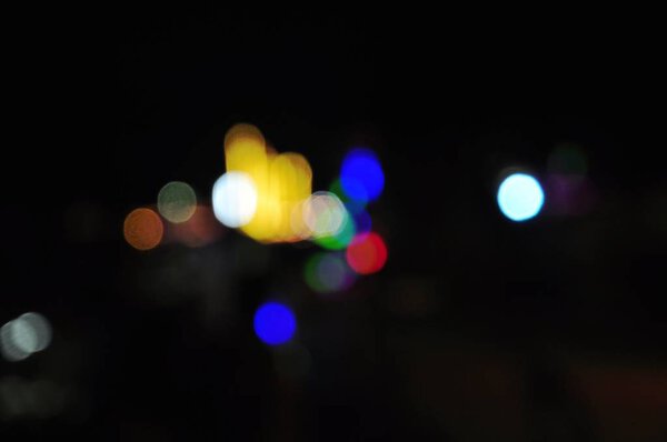 Dark abstract blur holiday background