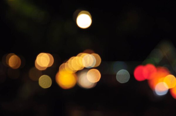 Dark abstract blur holiday background