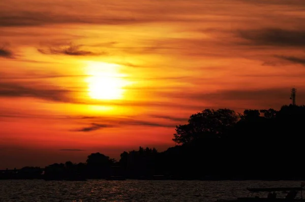 Sunrise View Sea Koh Samet — Stock Photo, Image