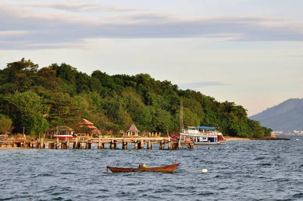 Seeküste Der Ferienstadt Thailand — Stockfoto