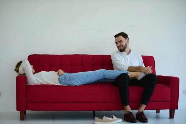 Photos Couples Different Gestures — Stock Photo, Image